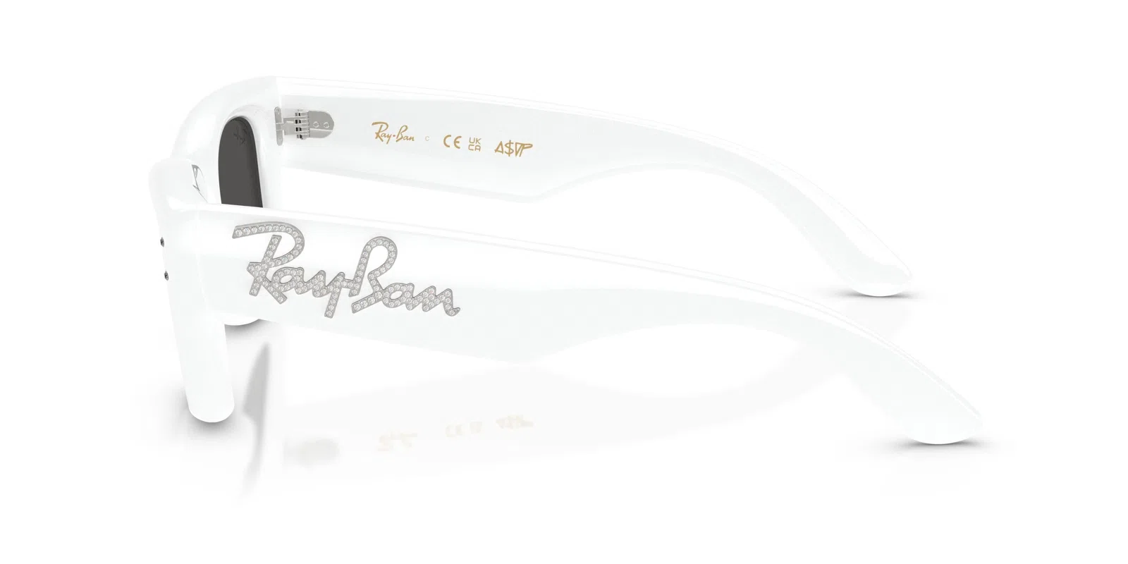 Ray-Ban Wayfarer Puffer 4940B Sunglasses - Green & Strass - view 20